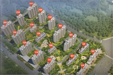 文化广场花苑3三室两厅116.7平66万